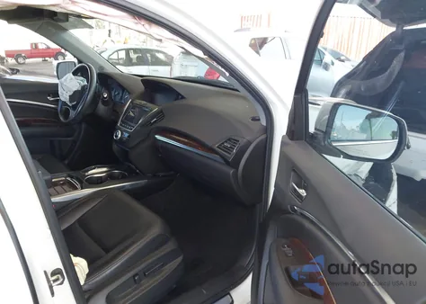 2018 Acura Mdx Technology Package Acurawatch Plus Pkg z USA, uszkodzony, nr VIN 5J8YD4H56JL026876